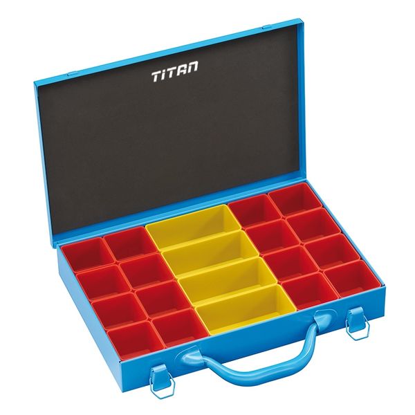 Hộp sắt nhiều ngăn FERVI 0423/1 chia khoang bằng nhựa cứng