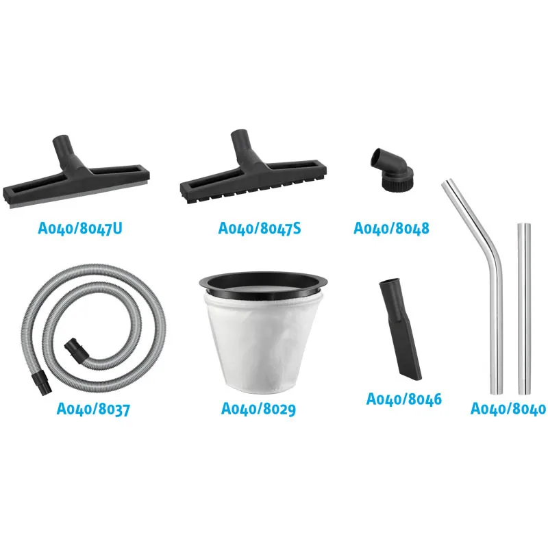Máy hút bụi khô và ướt FERVI A040-803, bình 80 L, ba động cơ thumbnail 2
