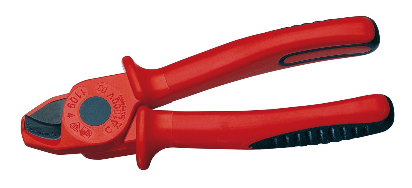 Kéo cắt cáp 1,000 V VDE, dài 170 mm