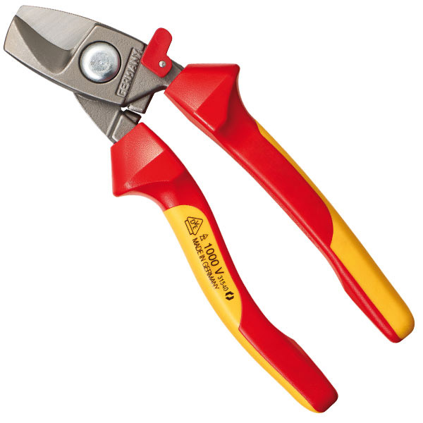 Kéo cắt cáp WITTE 31504 cán cách điện 1000V, VDE dài 180mm thumbnail 2