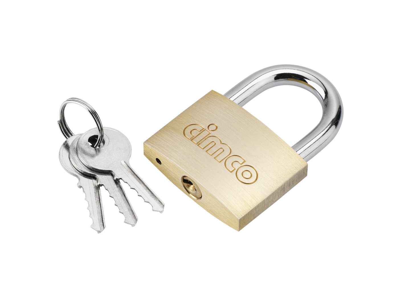 Khóa móc đồng kích thước 40 mm, móc 6 mm Ø