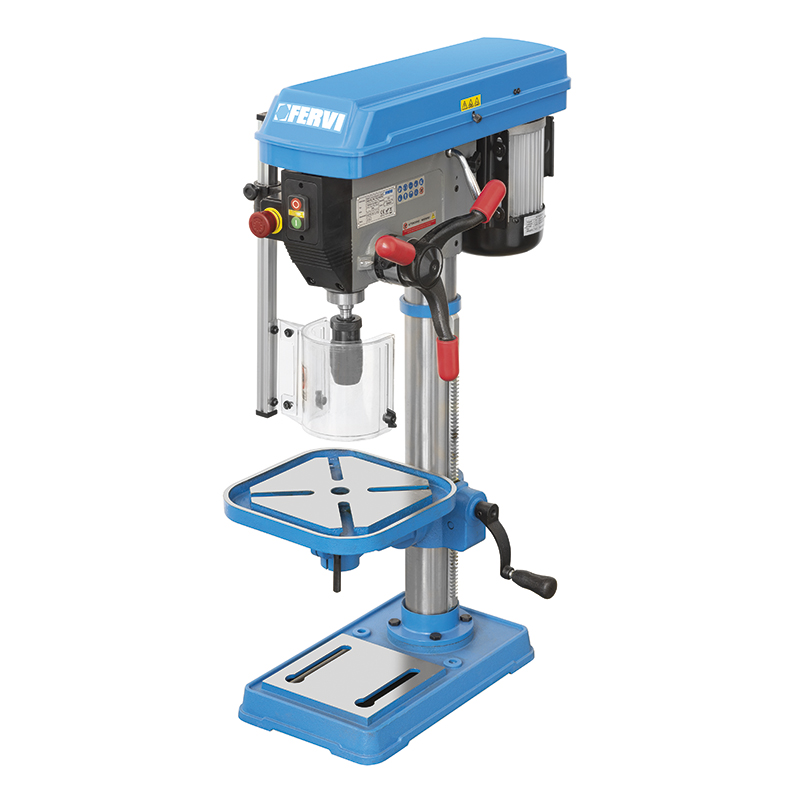 DRILL PRESS WITH DRIVE BELT
