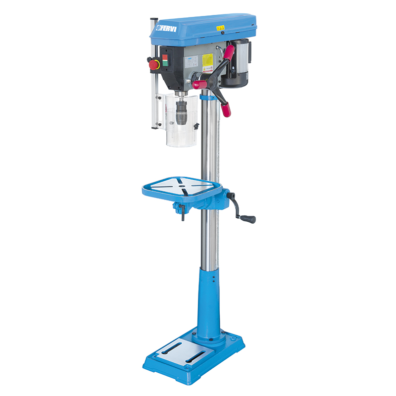 FLOOR DRILL PRESS WITH DRIVE BELT