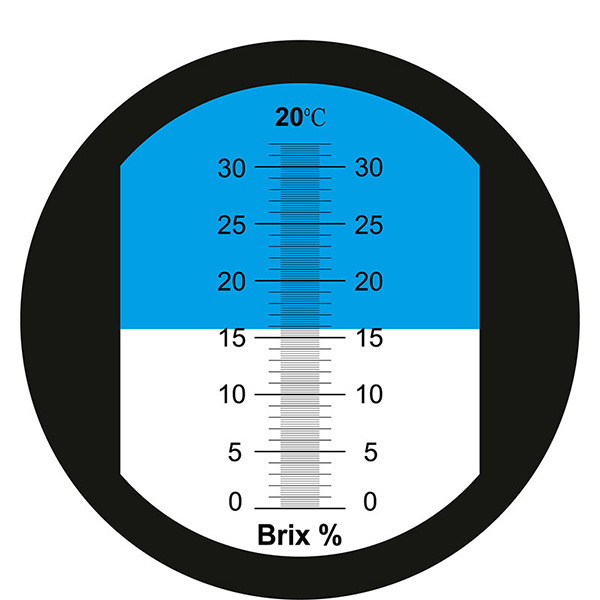 Khúc xạ kế FERVI 0433 đo 0-32% Brix, kiểm tra chất lượng dầu làm mát thumbnail 2