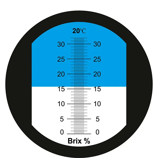 Khúc xạ kế FERVI 0433 đo 0-32% Brix, kiểm tra chất lượng dầu làm mát thumbnail 2