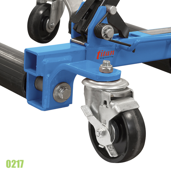 Kích kẹp nâng dịch chuyển và định vị xe hơi 0217, gắp từng bánh xe. thumbnail 3