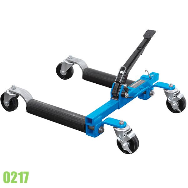 0217 kích kẹp nâng dịch chuyển và định vị xe hơi, gắp từng bánh xe.