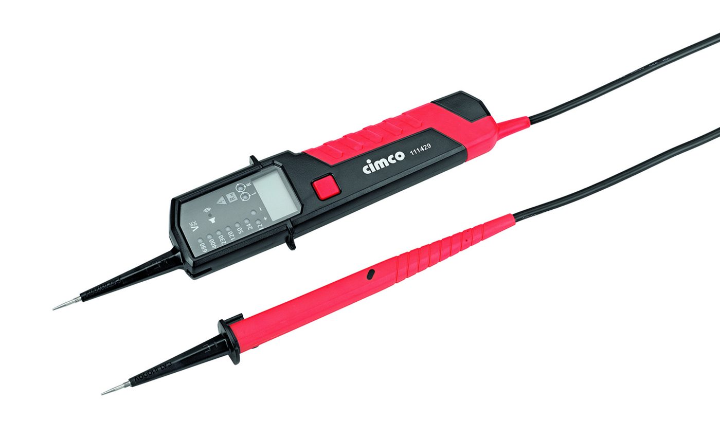 Máy kiểm tra điện áp AC/DC 1,000 V AC/1500 DC, có màn hình LED/LCD