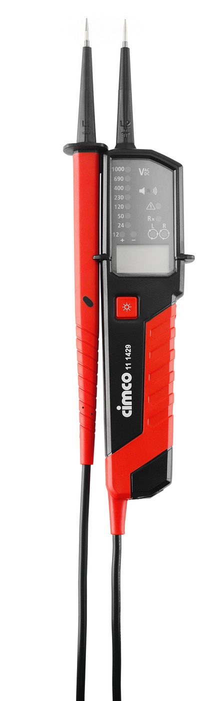 Máy kiểm tra điện áp AC/DC 1,000 V AC/1500 DC, có màn hình LED/LCD thumbnail 2