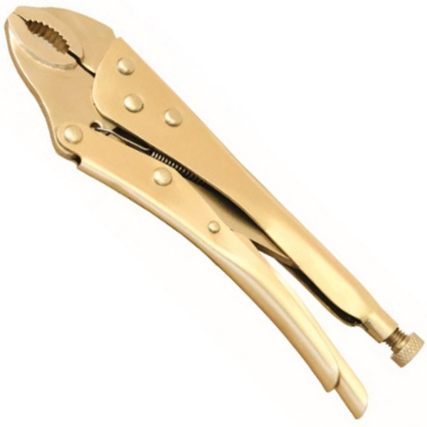 Kìm bấm chết ngàm cong T257AC1002, 10 inch, vật liệu Al-Cu chống cháy nổ