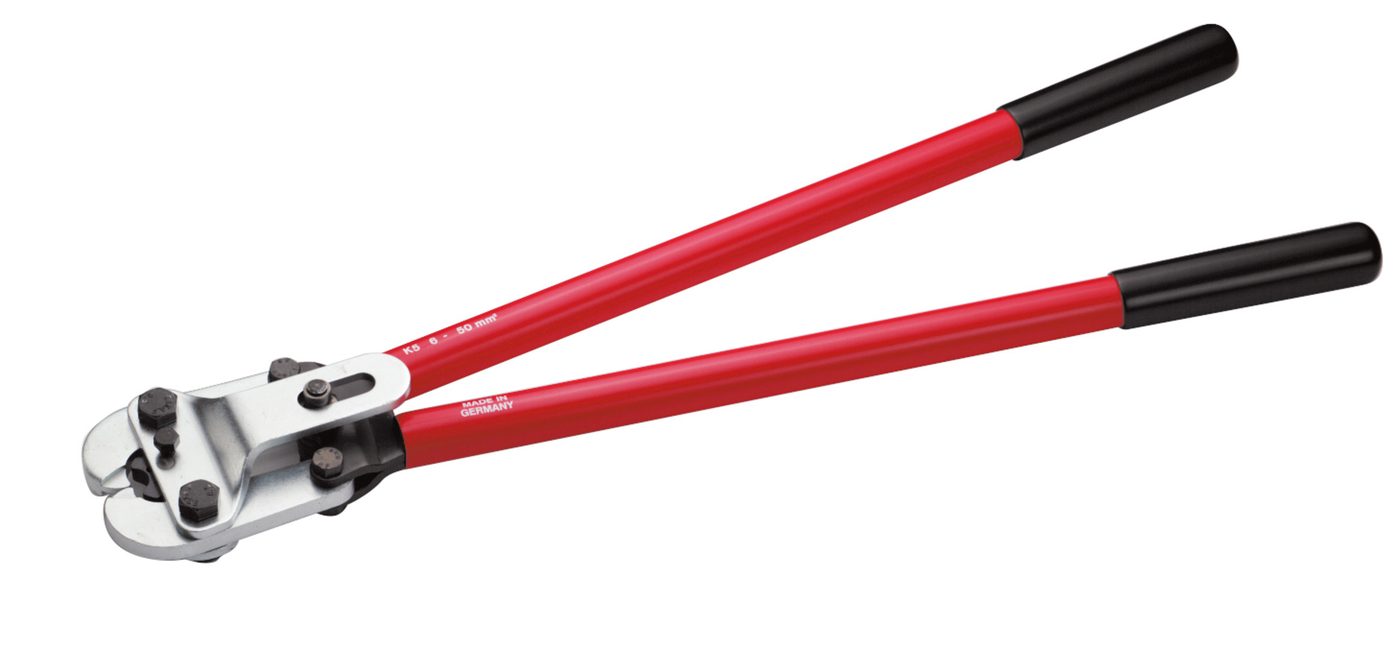 Kìm bấm cho đầu cáp ống và đầu nối, 50 - 120 mm², dài 970 mm