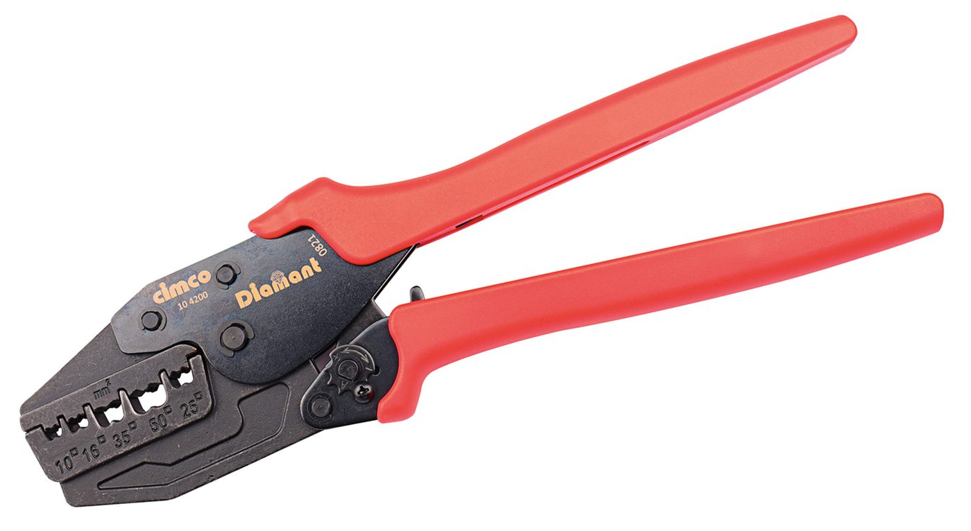 Crimping pliers for wire end ferrules, WM crimping