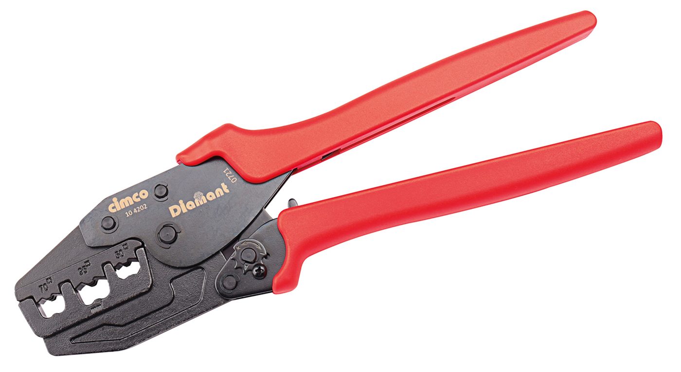 Diamond crimping pliers for wire end ferrules, WM crimping