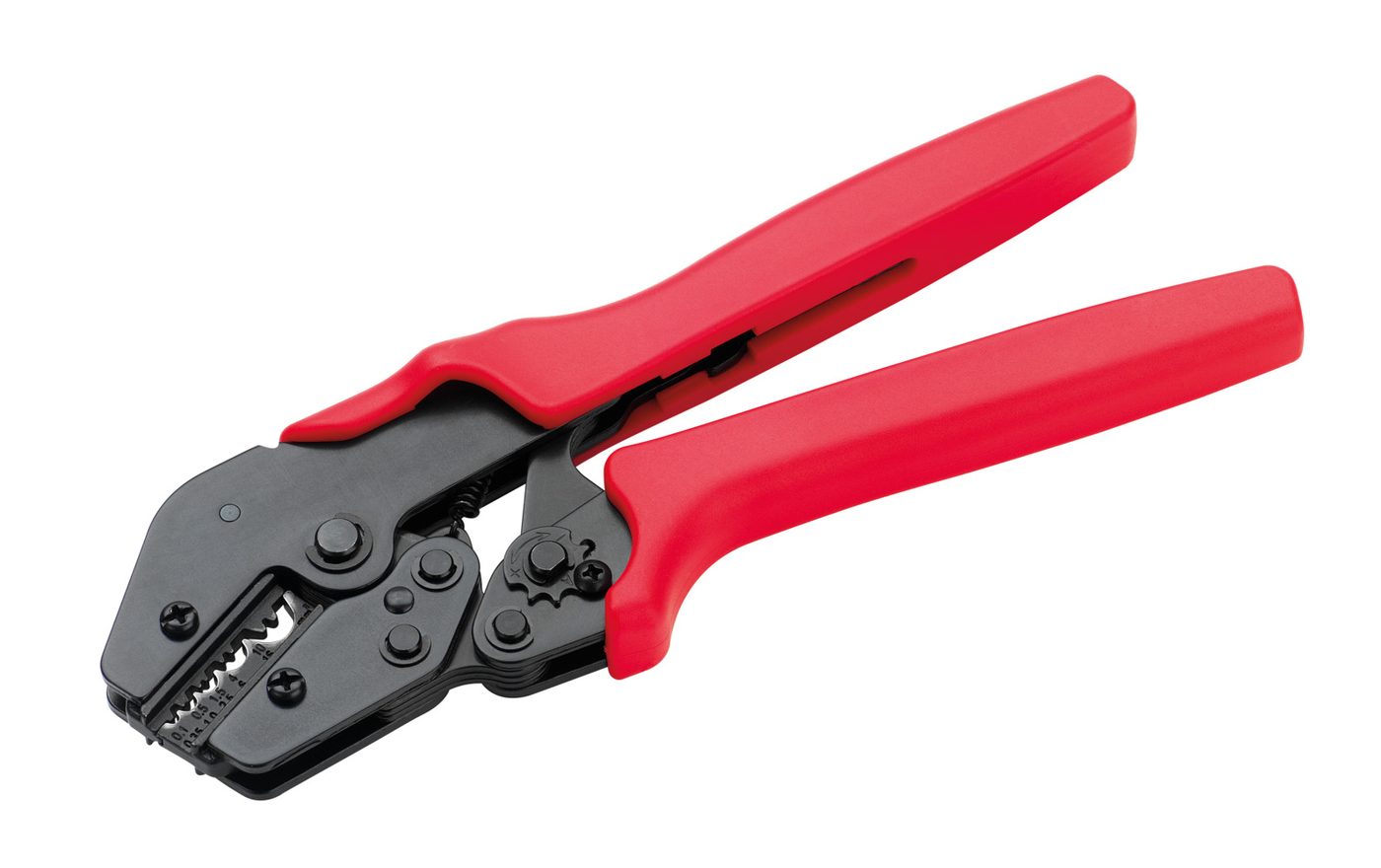 Kìm bấm - kim cương, cho đầu nối cáp không cách điện, bấm trục