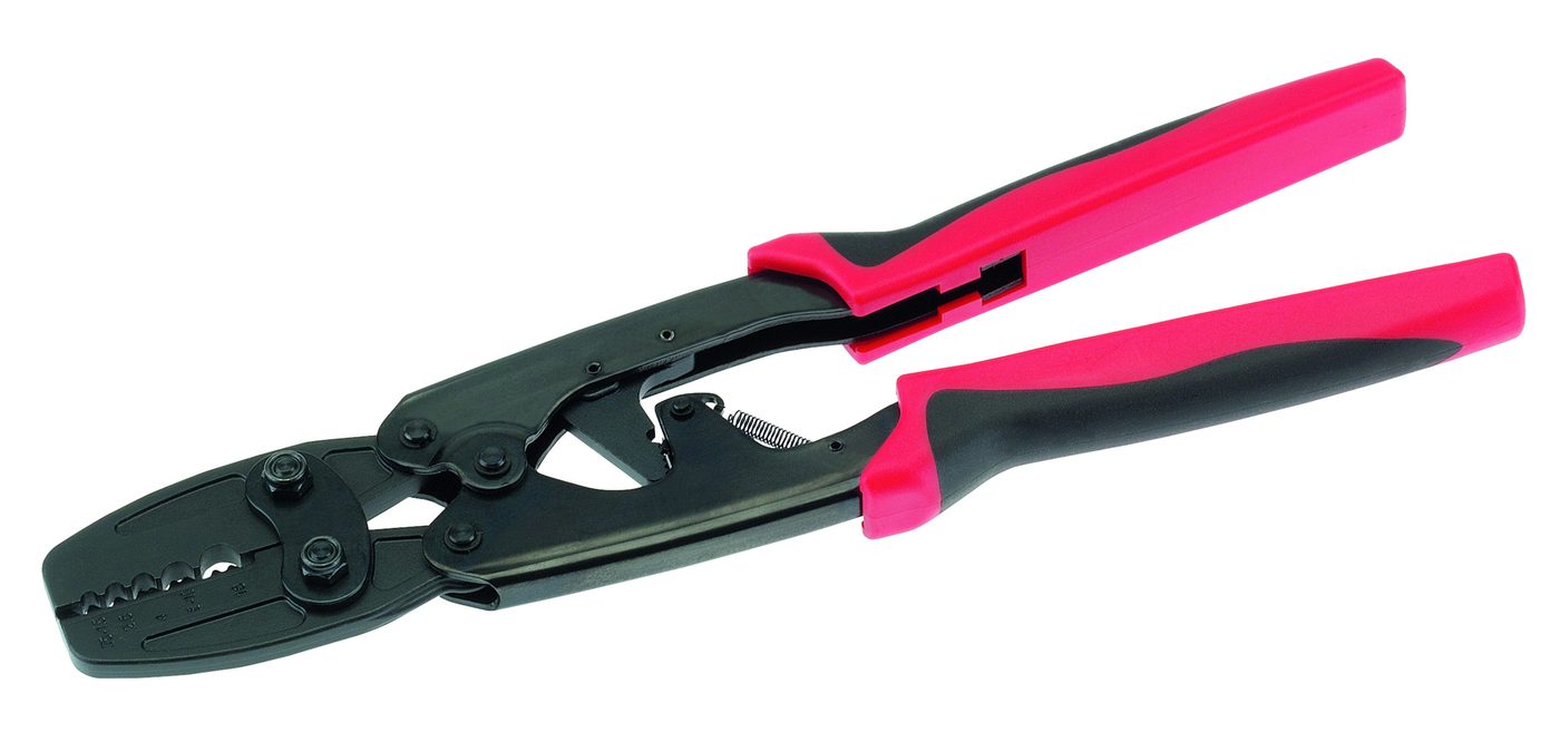 Kìm bấm mandrel, 0.5-16 mm² cho đầu cáp không cách điện và đầu cáp ống thép không gỉ