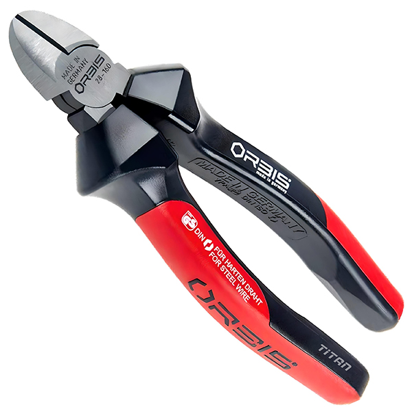 Kìm cắt cạnh size 5¾ inch, cán đỏ đen