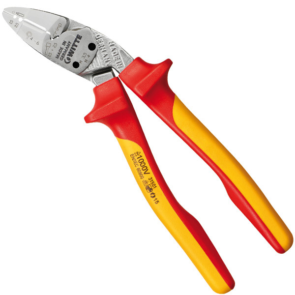 Kìm cắt đa năng mỏ cong 31501, 180mm cách điện 1000V Maxx VDE thumbnail 2