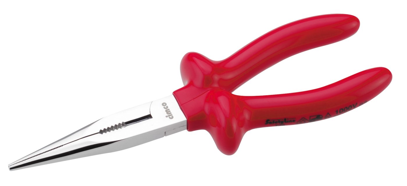 Kìm điện thoại 1,000 V, nhúng, hàm thẳng, 200 mm