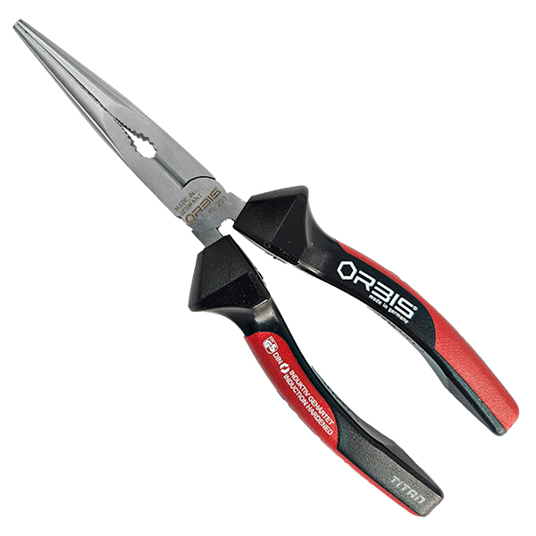 Kìm mỏ nhọn 8 inch ORBIS, đầu thẳng, mũi oval