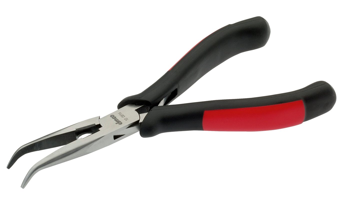 Kìm mũi nhọn điện tử có lưỡi cắt, cong, chiều dài 150 mm