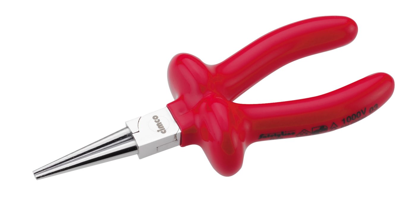 Kìm mũi tròn 1,000 V (kìm mũi dài), nhúng