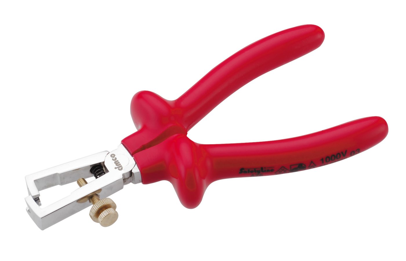 Kìm tước dây 1,000 V có vít điều chỉnh, dài 160 mm