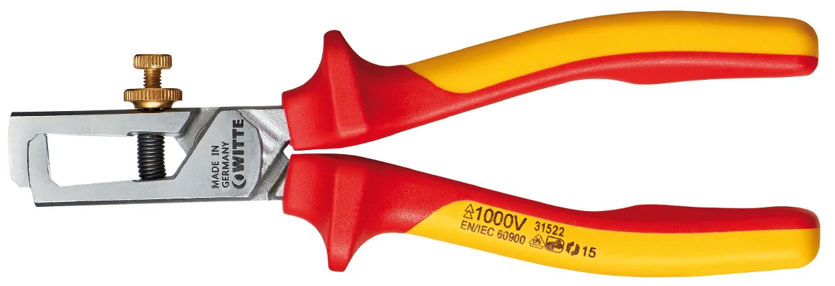 kìm tuố dây cáp cách điện 1000V 31522