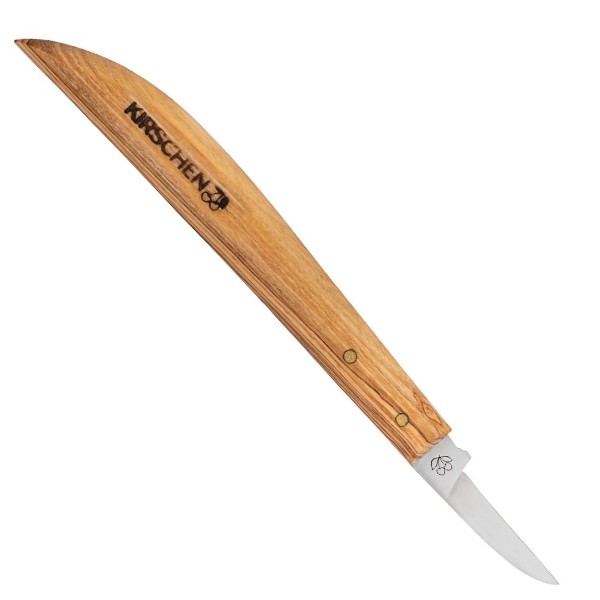 Dao tỉa gỗ thủ công Kirschen 3358001 lưỡi thẳng, cán ô liu