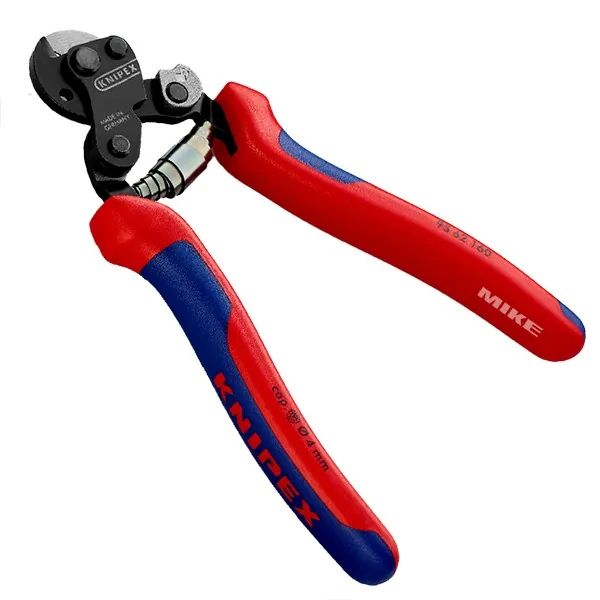 Kìm cắt cáp KNIPEX 95 62 160, cáp thép cứng đến Ø4.0mm
