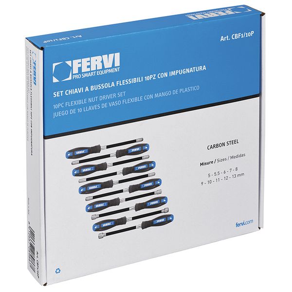 Bộ cờ lê linh hoạt có tay cầm nhựa