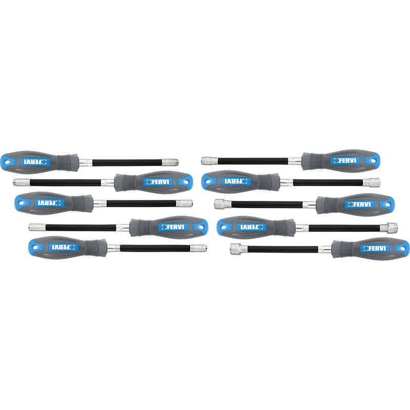 Bộ cờ lê linh hoạt có tay cầm nhựa thumbnail 2