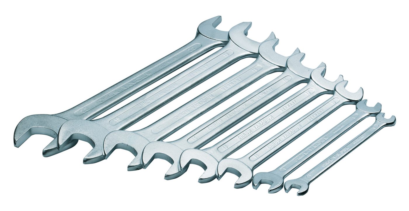 Bộ cờ lê mở hai đầu 8 món