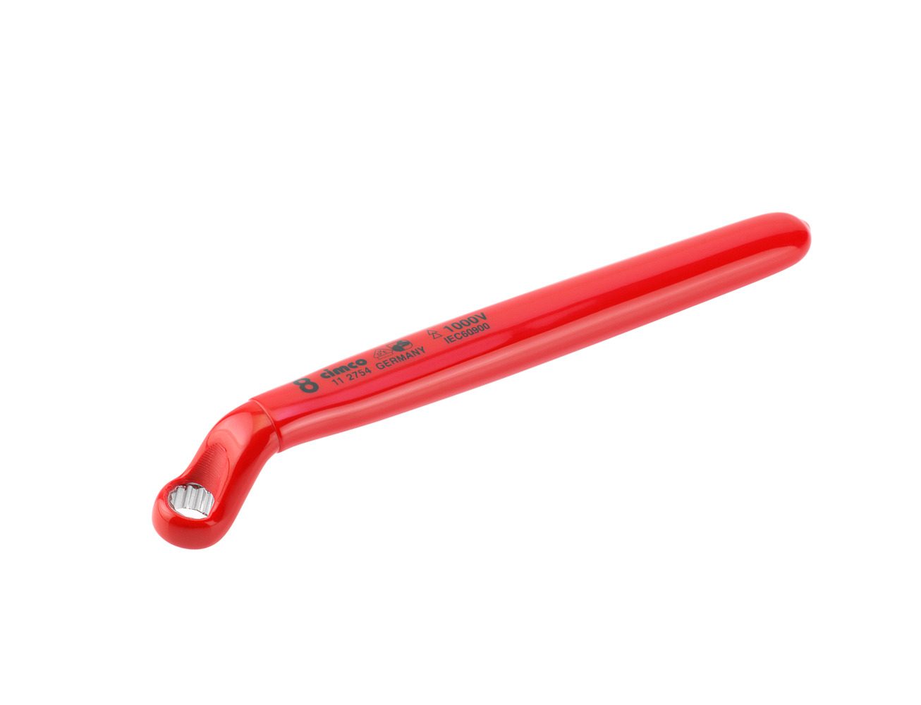 Cờ lê vòng 1,000 V, SW 8, offset sâu, kích thước 155 mm