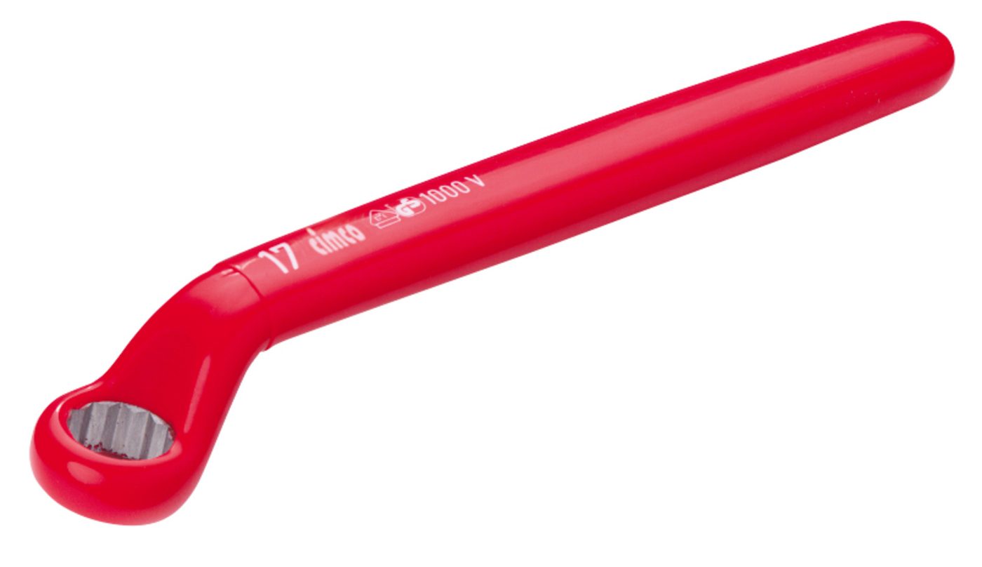 Cờ lê vòng 1,000 V, SW 19, offset sâu, kích thước 230 mm