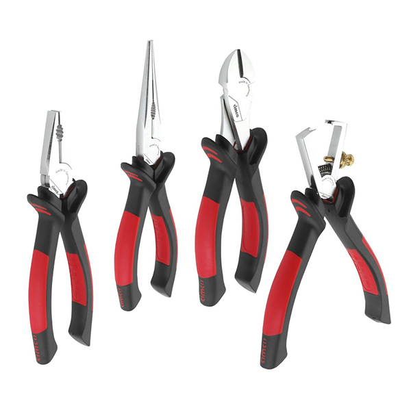 Bộ kìm 4 món cách điện Cimco 104020, kìm răng - nhọn - cắt - tuốt