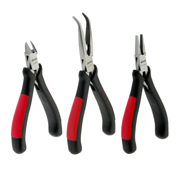 Bộ kìm điện tử 3 món, rèn dập