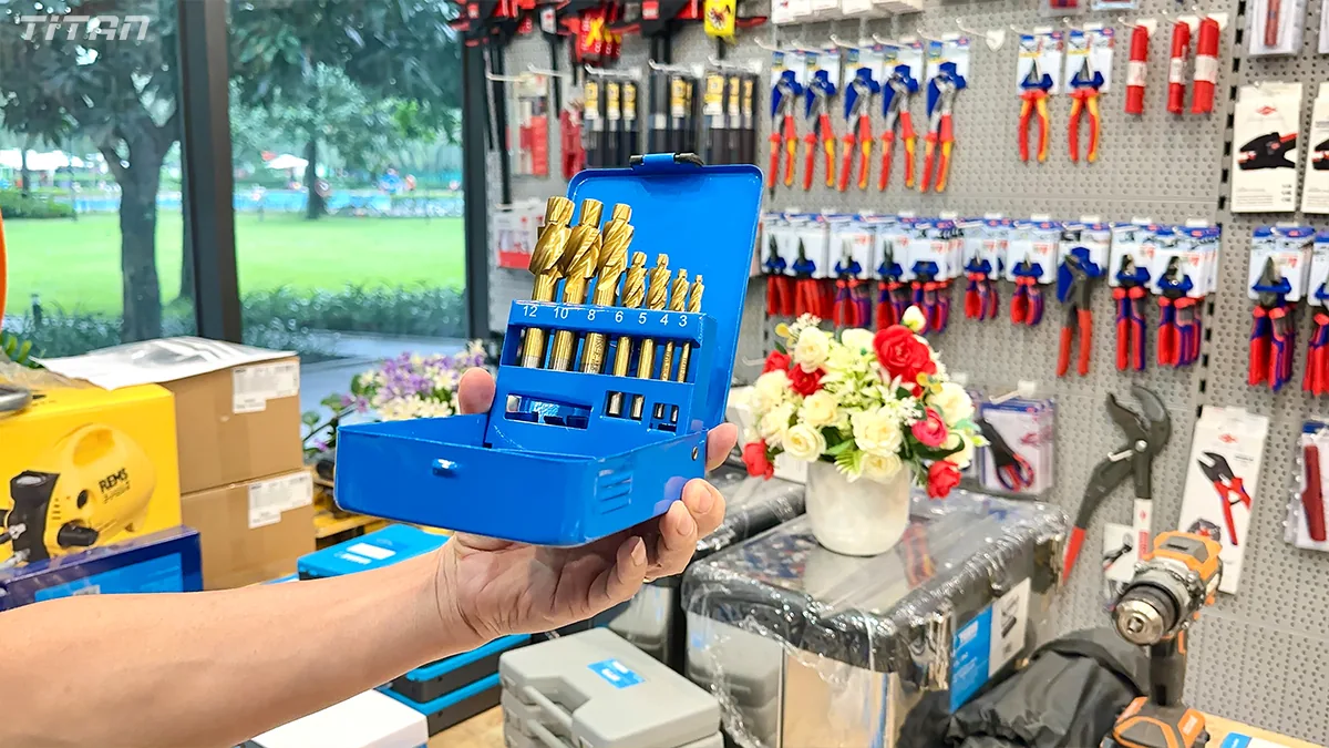 Bo mui khoan bac bulong 7 chi tiet FERVI L020 7