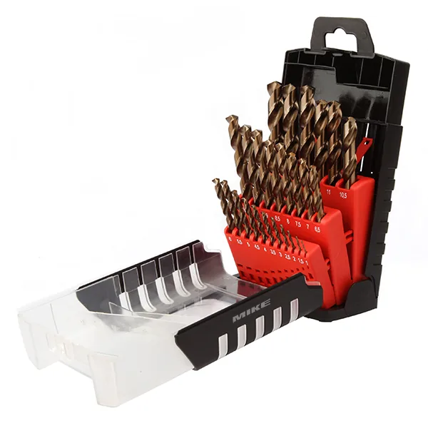 Bộ 25 mũi khoan thép size Ø1-13mm