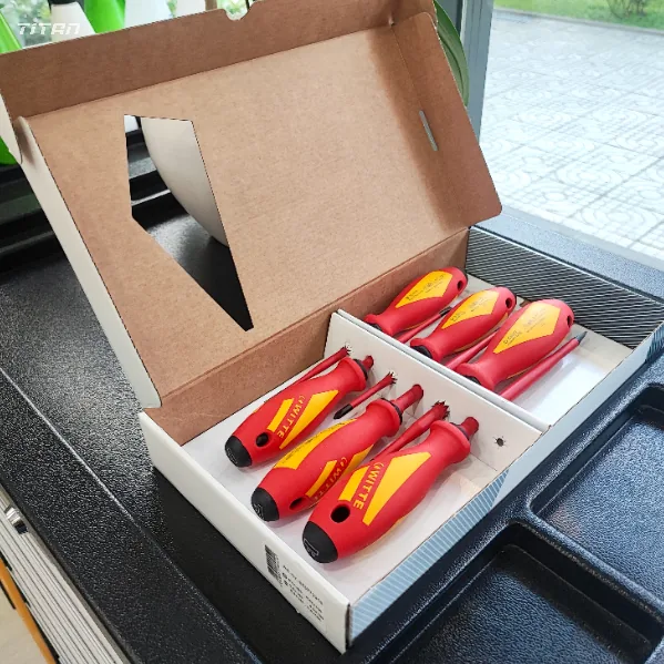 Insulated screwdriver set WITTE 653773, 6 pieces, Maxx Slim 1000V thumbnail 2