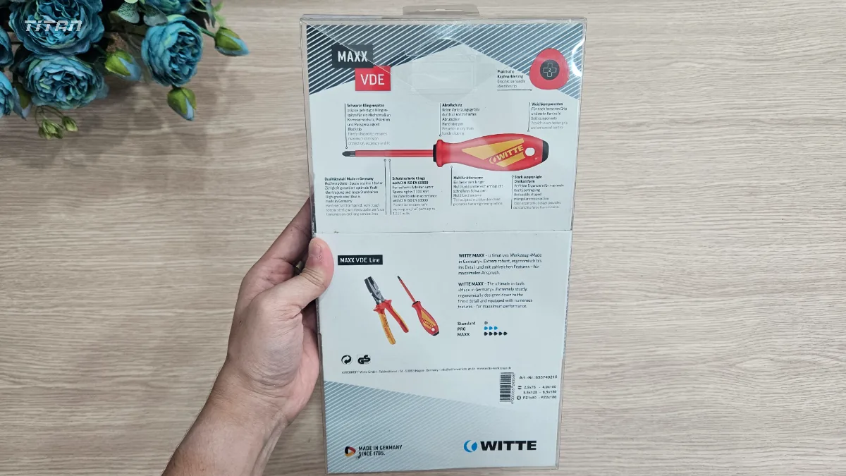 Bo tua vit cach dien 1000V WITTE 653749 (2)