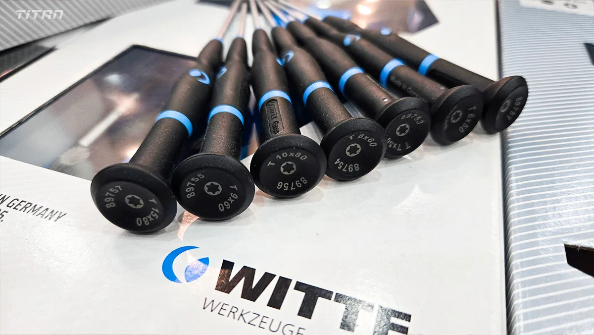 Bo tua vit dau sao dien tu WITTE 89343 8