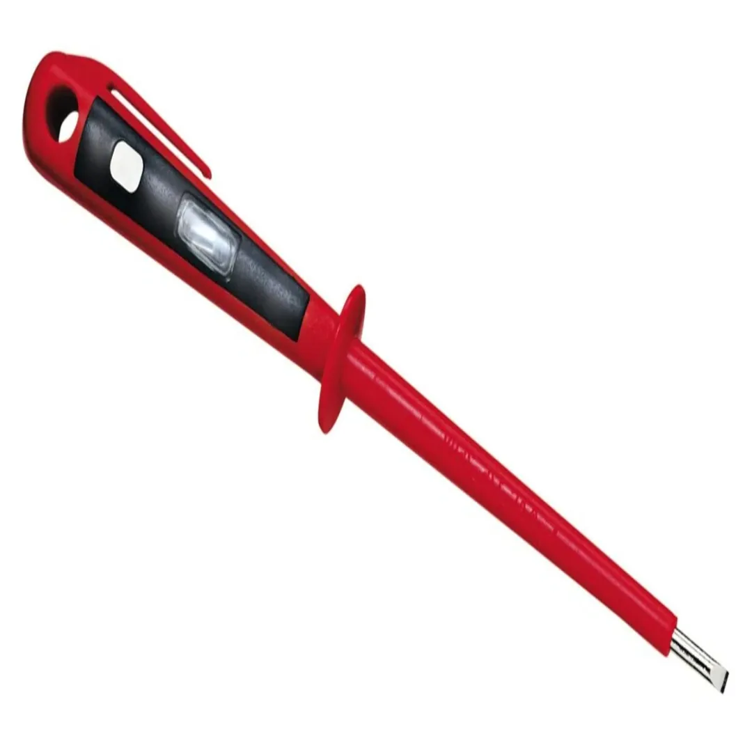 Bút thử điện Euro, CIMCO 111290, điện áp kiểm tra 125–250V AC, đầu thử 14 × 3,5 mm thumbnail 2