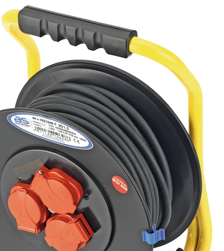 Cable reel 40 m, L 290 x W 195 x H 380 mm thumbnail 2