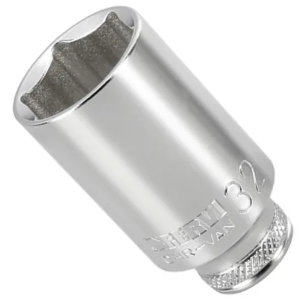 Đầu tuýp 6 cạnh loại dài FERVI BN4E3L010A-, vuông 1/2 inch, 10 mm đến 32 mm