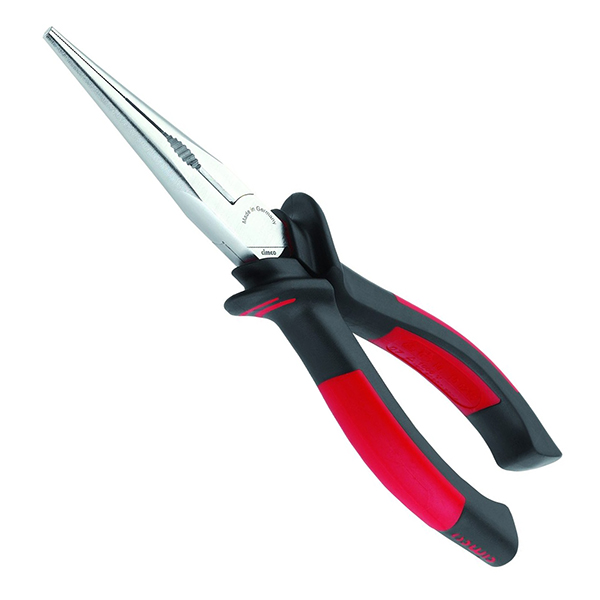 Kìm đa năng mũi nhọn 1,000 V, hàm thẳng, bọc cách điện, 200 mm