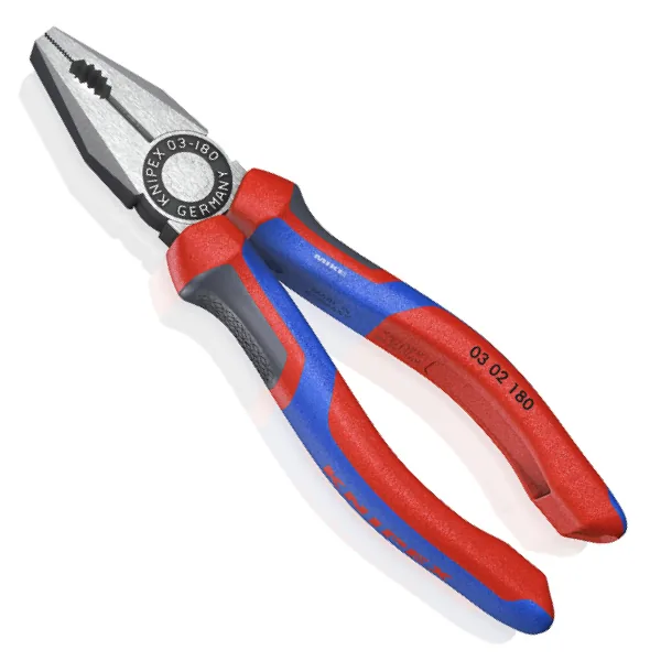 Kìm răng đa năng 180mm, cán nhựa đa thành phần