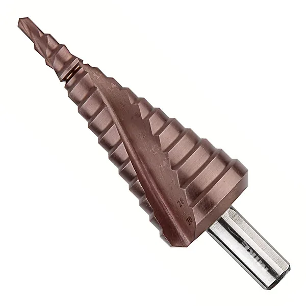 Mũi khoan bước Ø4-30mm, HSS Cobalt 5%, phủ TiN