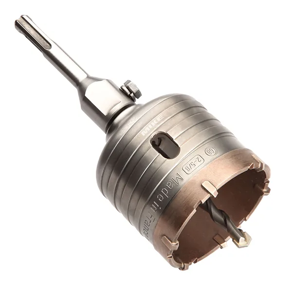 Mũi khoét lỗ hợp kim carbide size Ø40-80mm DIAGER 325C chuôi SDS-Plus M16
