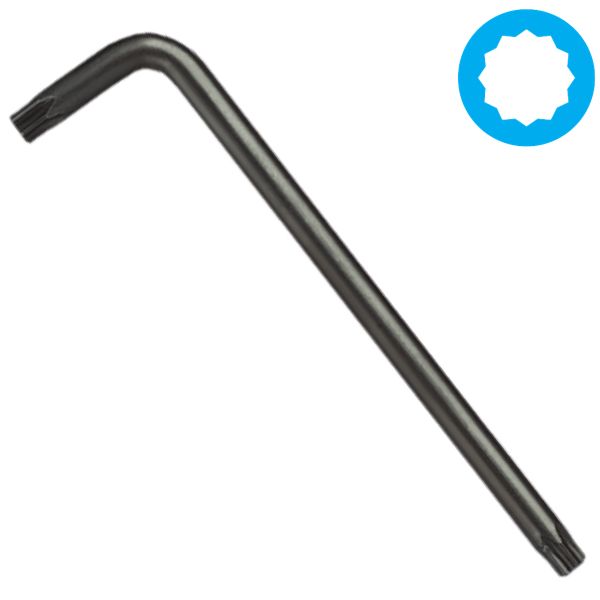 Lục lăng đầu hoa hướng dương XZN, WITTE 43600 kiểu chữ L