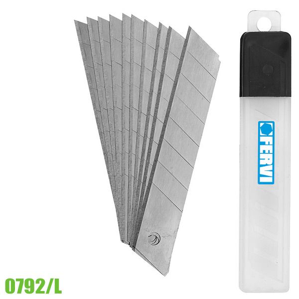 Lưỡi cho dao rọc giấy dài 25mm Fervi 0792/L